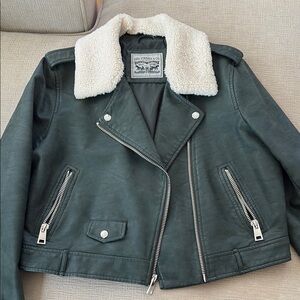 Levi’s faux leather biker jacket